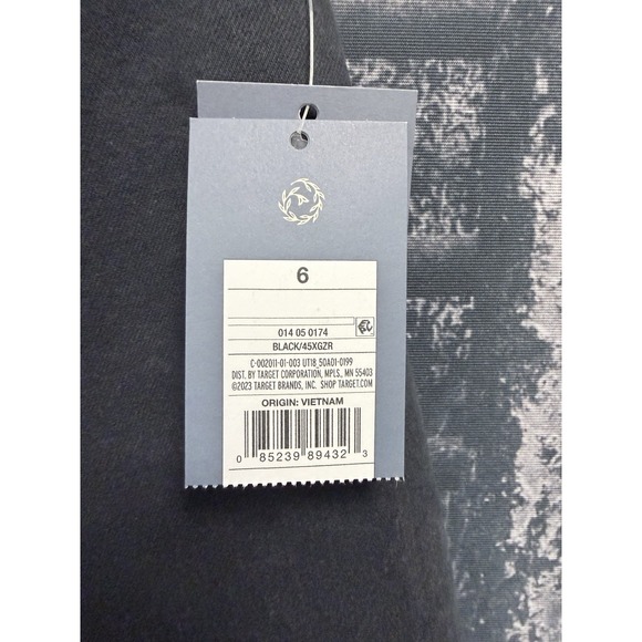 Universal Thread Women's High Rise Sailor Wide  Black Size 6 - Picture 4 of 13